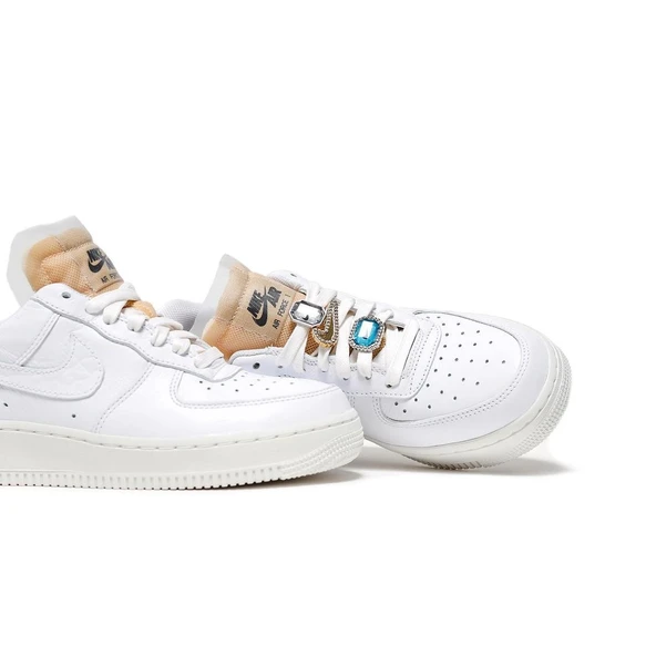 Nike Air Force 1 07 LX Bling Onyx - Resim 5