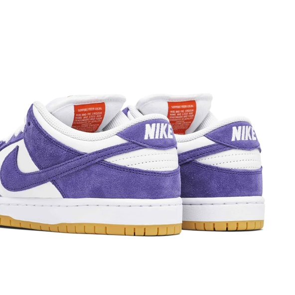 Nike SB Dunk Low Purple Suede - Resim 5
