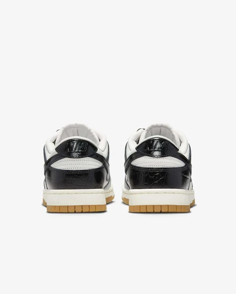 Nike Dunk Low LX Black Croc Womens - Resim 5
