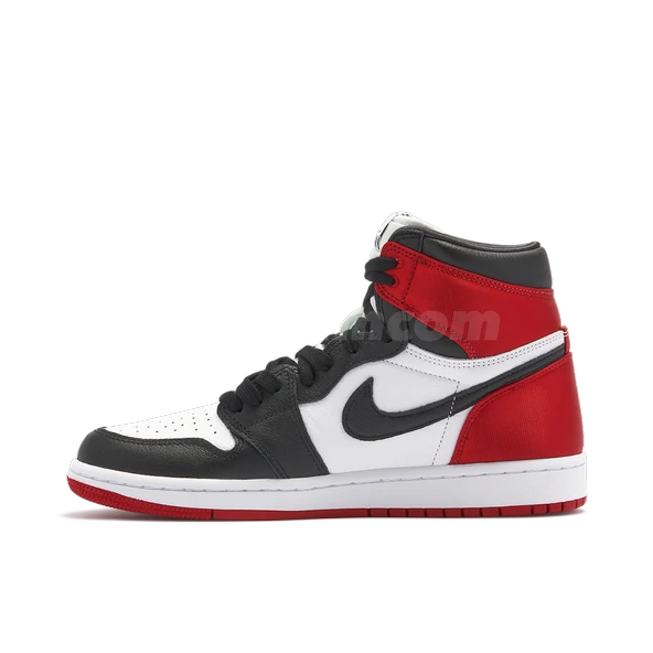 Nike Air Jordan 1 High Satin Black Toe - Resim 4