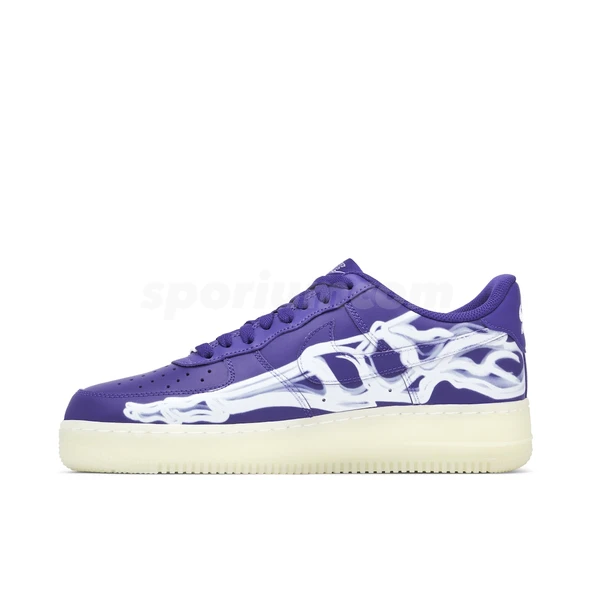Nike Air Force 1 07 Purple Skeleton - 2