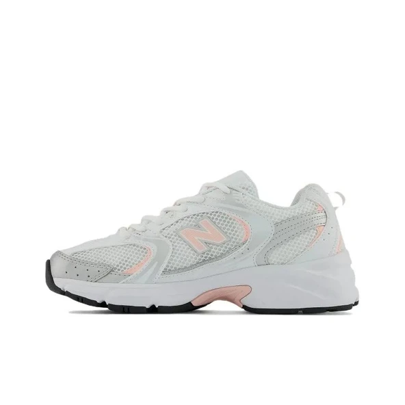 New Balance 530 White Silver Pink - Resim 2