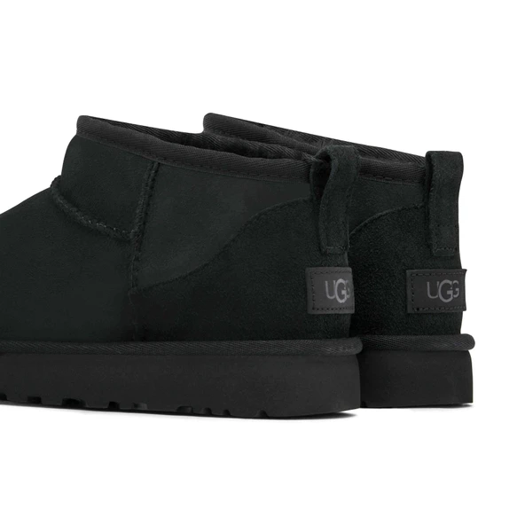 Ugg UGG Classic Ultra Mini Boot Black Womens - 4
