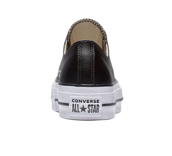 Converse Converse Chuck Taylor All Star Lift Ox Leather Black - Resim 2