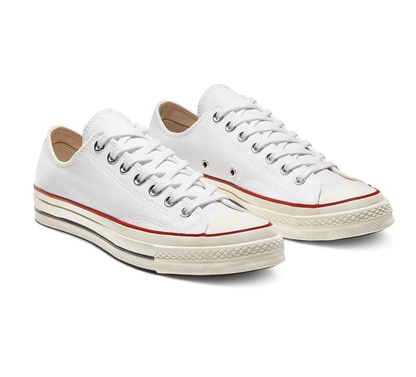 Converse Converse Chuck 70 Vintage Canvas Low White - Resim 4