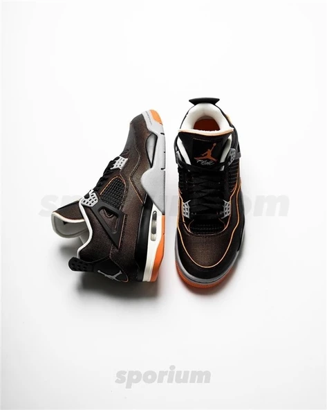 Nike Air Jordan Retro 4 Starfish - Resim 5