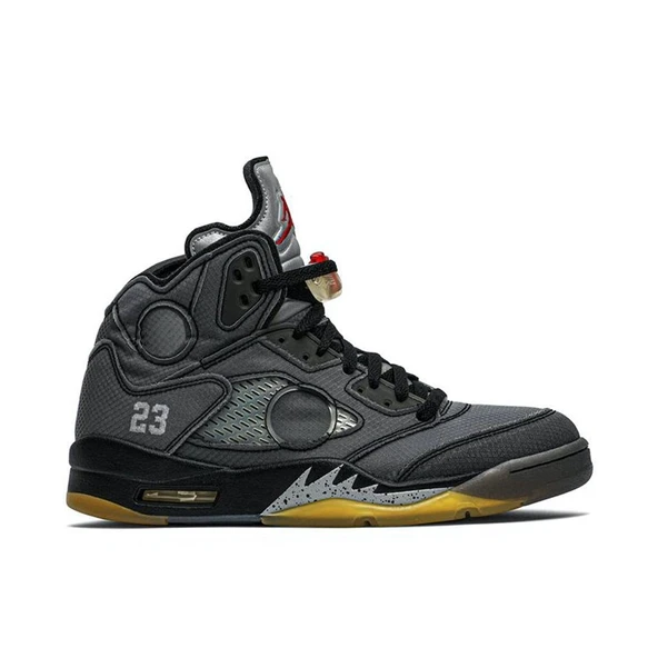 Nike Air Jordan Retro 5 Off-White Black
