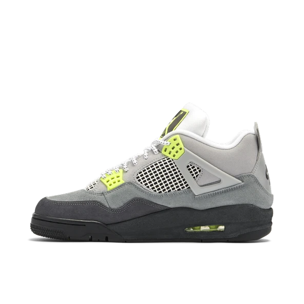Nike Air Jordan Retro 4 Neon - Resim 4