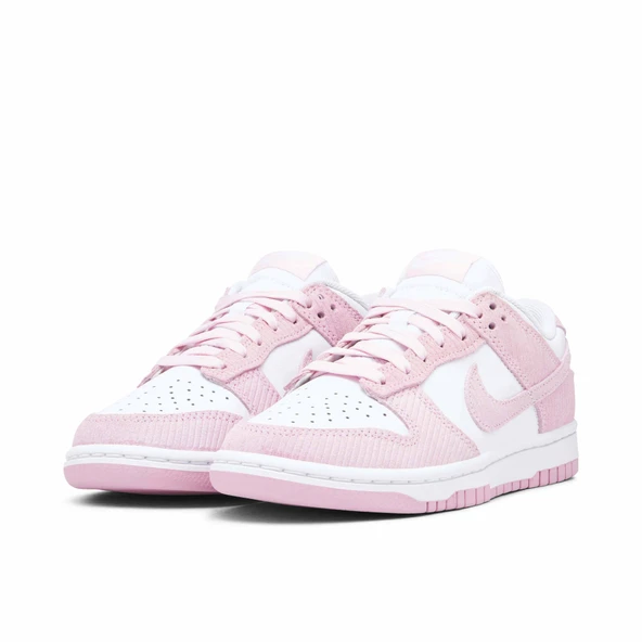 Nike Dunk Low Pink Corduroy Womens - Resim 3