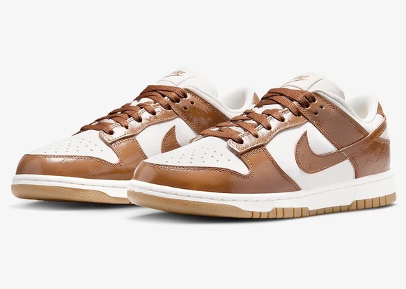 Nike Dunk Low LX Ale Brown Ostrich Womens - Resim 2