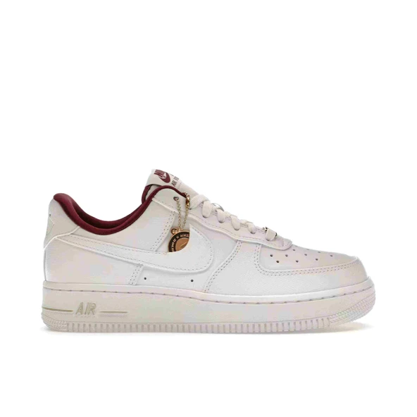 Nike Air Force 1 Low '07 SE Just Do It Summit White Team Red Womens ürün görseli 1