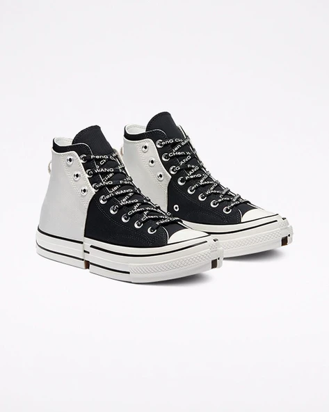 Converse Converse Chuck Taylor All Star Lift Ox White Black - Resim 3