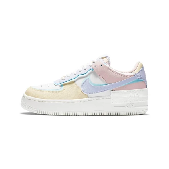 Nike Air Force 1 Shadow Pastel Summit White - Resim 2