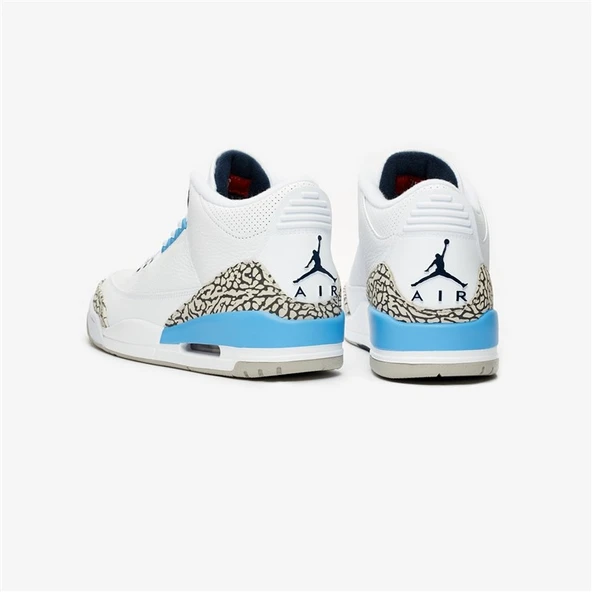 Nike Air Jordan Retro 3 UNC - Resim 3