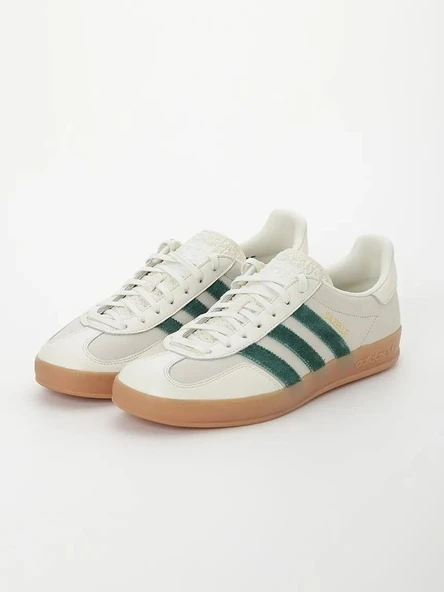 Adidas Gazelle Indoor Emmi Off White Dark Green - Resim 6