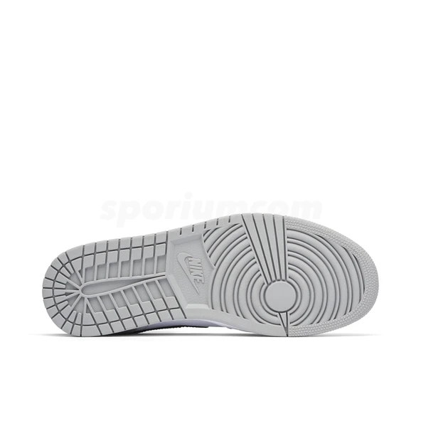 Nike Air Jordan 1 Mid Smoke Grey - 4