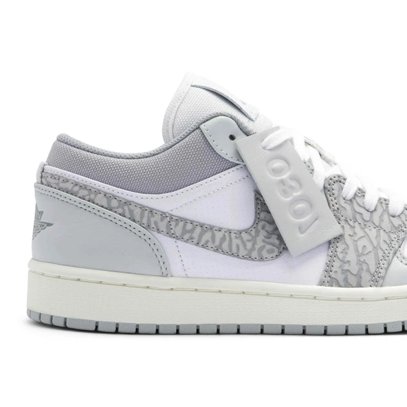 Nike Air Jordan 1 Low Premium Elephant Print - Resim 2