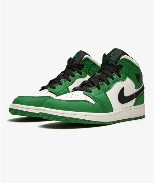 Nike Air Jordan 1 Mid Pine Green - 4