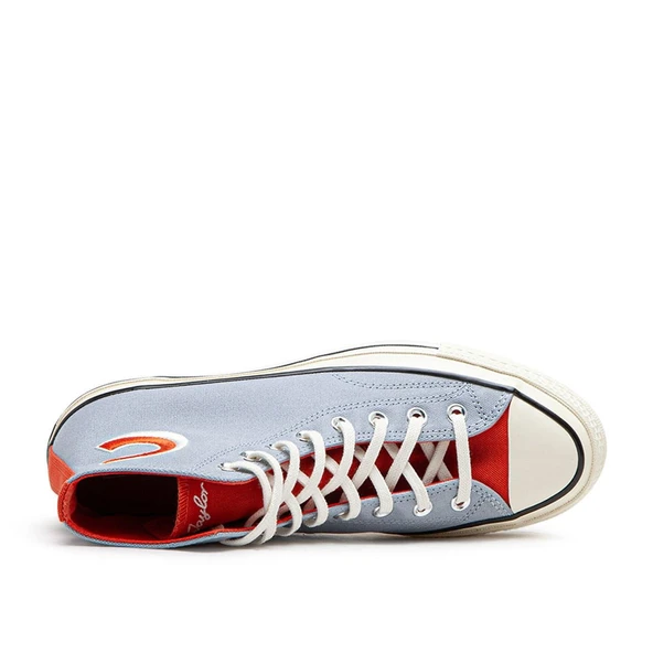 Converse Converse Chuck 70 High Letterman Heirloom Silver & Nomadic Rust - Resim 5