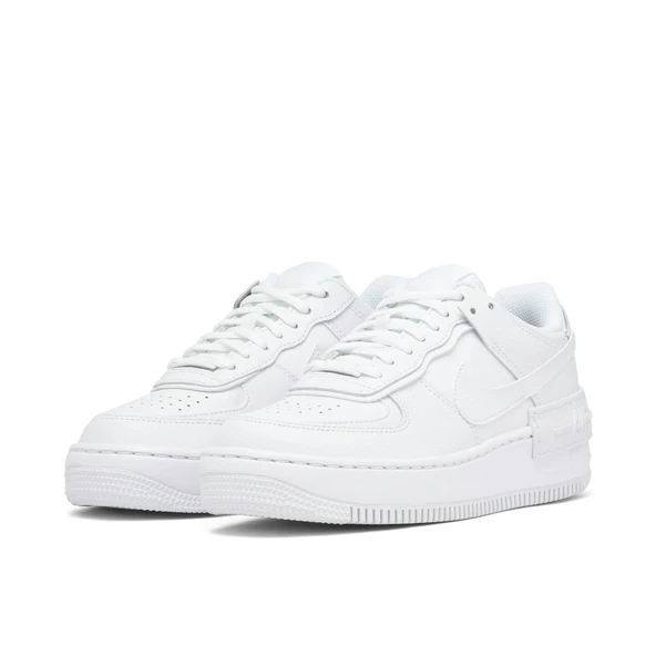 Nike Air Force 1 Shadow Triple White Womens - 4