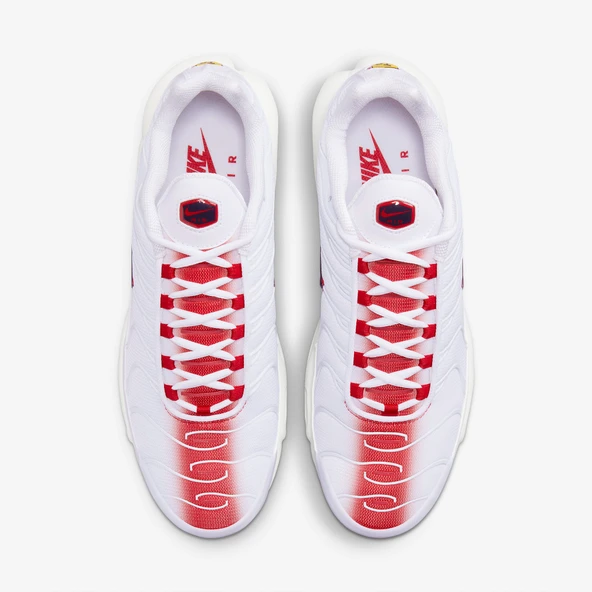 Nike Air Max Plus Gradient White University Red - Resim 5