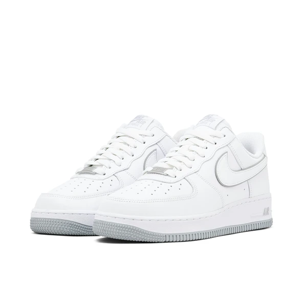 Nike Air Force 1 07 White Wolf Grey - Resim 2