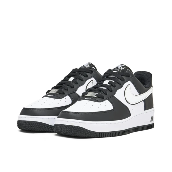 Nike Air Force 1 07 Low White Swoosh Panda - Resim 2