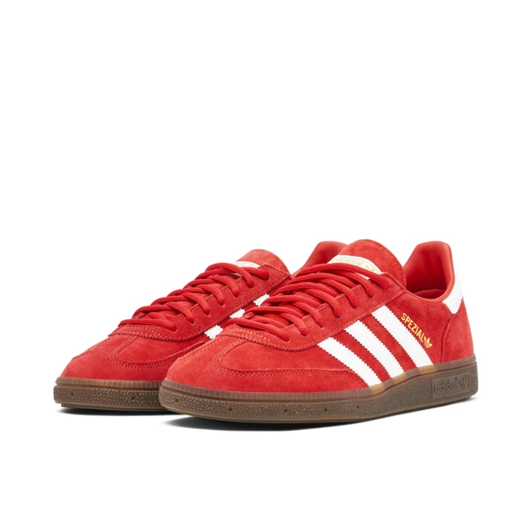 Adidas Handball Spezial Red White Womens - Resim 2