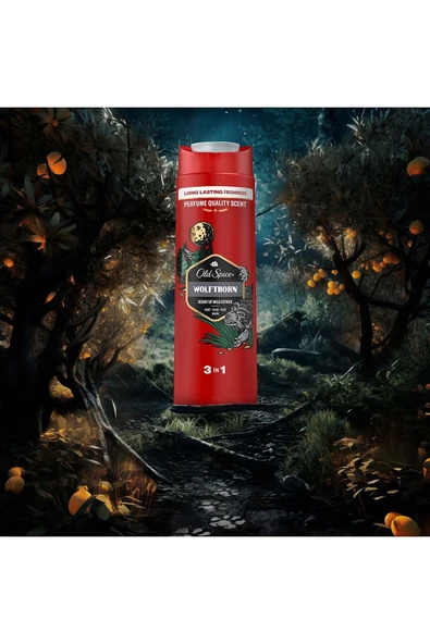 Old Spice Wolfthorn Erkekler Için Duş Jeli Ve Şampuan 400 ml - 7