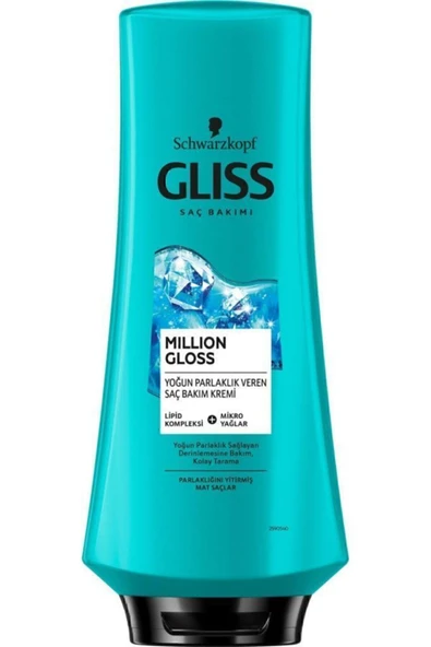 Gliss Million Gloss Yoğun Parlaklık Veren Saç Kremi 360 ml - 2