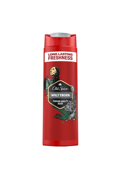 Old Spice Wolfthorn Erkekler Için Duş Jeli Ve Şampuan 400 ml - 2