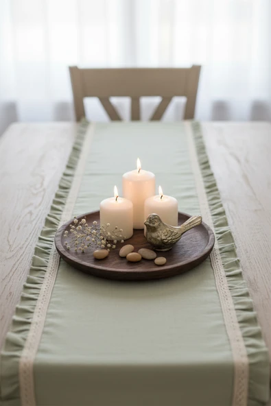 Bambum Patrin - Yuvarlak Tabak Küçük - Resim 3