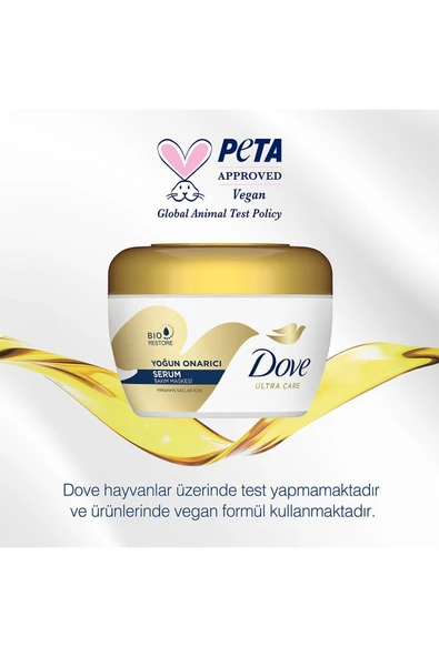 Dove 1 Minute Serum Saç Bakım Maskesi Yoğun Onarıcı 160 ml - 7