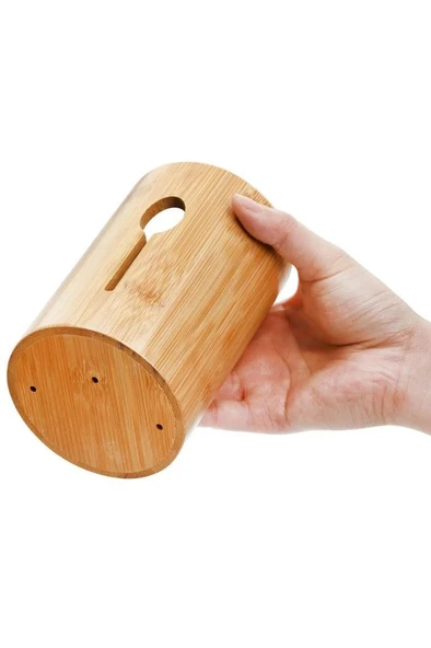 Miccho - 4 Parça Standlı Kaşıklık Yuvarlak - 5