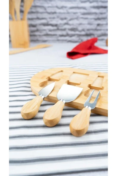 Bambum Nish - 4 Parça Peynir Servis Seti - 2