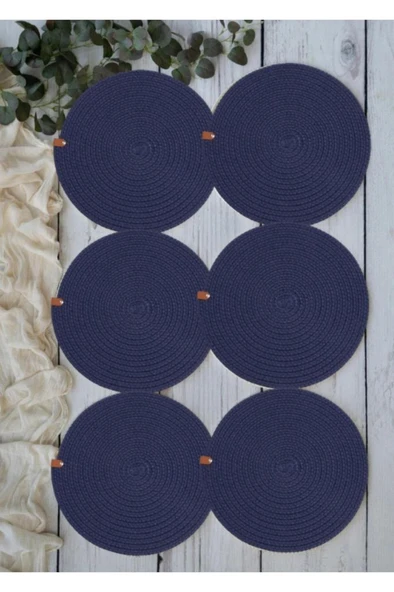 Atbyhome Supla Lacivert 6lı