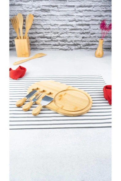 Bambum Mish - 4 Parça Peynir Servis Seti - 2