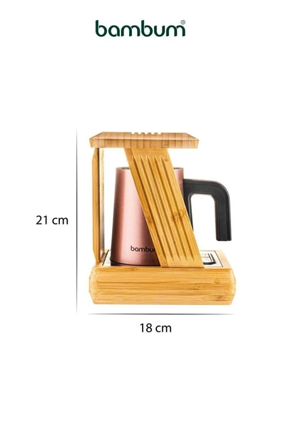 Bambum Kallavi - Türk Kahve Makinesi Bronz - 5