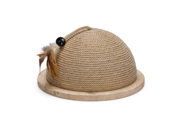 Beeztees DBL Kedi Tırmalama ve Oyuncağı, 34,5x34,5x18cm ürün görseli 1