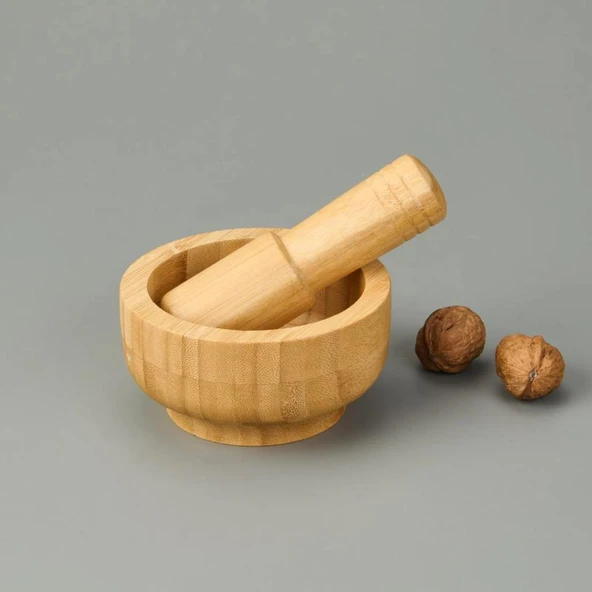 Bambu Havan Sarımsak Döveceği - Resim 3