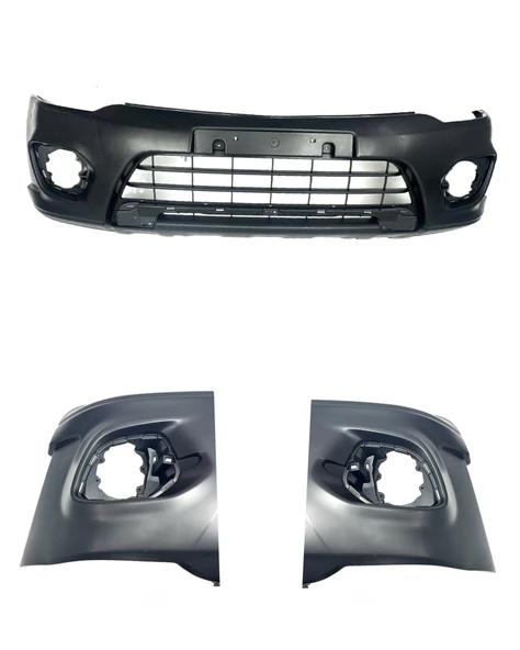 Mitsubishi L200 Tampon 14-15 Ön  (Sisli) ,UNİ-TMPN-114