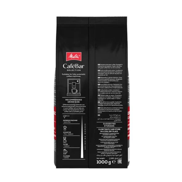 MELITTA CAFEBAR ESPRESSO CLASSIC ÇEKİRDEK KAHVE 1000G NO.4 - 2