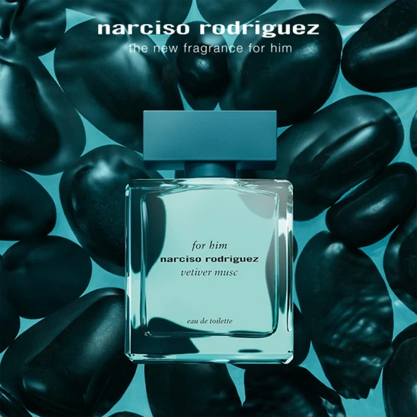 NARCİSO RODRİGUEZ For Him Vetiver Musc EDT 50ML Erkek Parfüm - 6