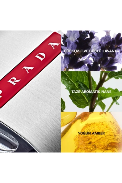 PRADA Luna Rossa Sport Edt 50 ml Erkek Parfümü 3614273544955 - Resim 2