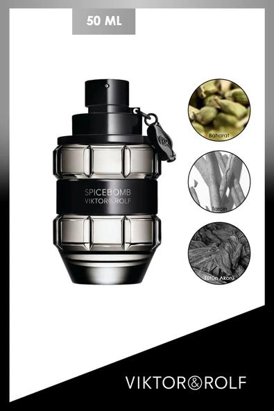 VİKTOR&ROLF Spicebomb Edt 50 ml Erkek Parfümü  3605521515629