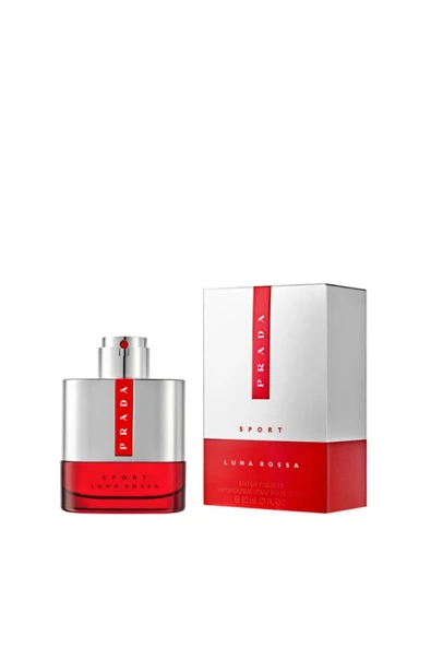PRADA Luna Rossa Sport Edt 50 ml Erkek Parfümü 3614273544955 - Resim 5