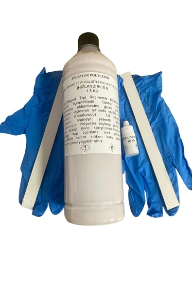 Magnet Biblo Döküm Tipi Kalsitli Polyester Reçine Set 1.5 KG