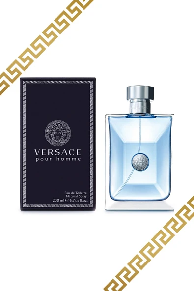 VERSACE Pour Homme Edt 200ml Erkek Parfüm  8011003801619 - Resim 2