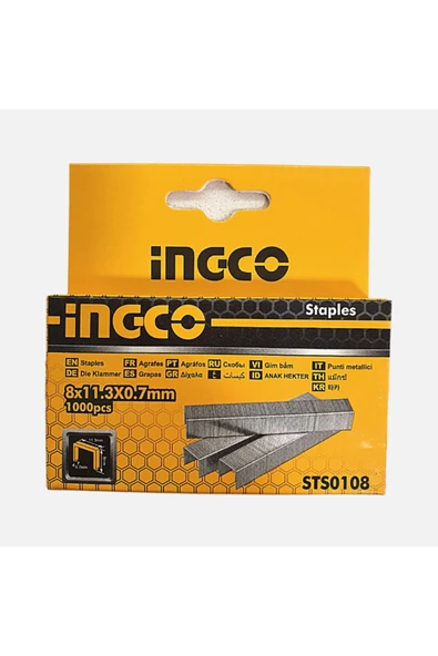 Zımba Teli 8x11.3x07mm 1000pcs-1 Paket (1000 Adet ) - 2