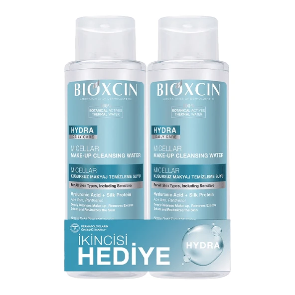 Bioxcin Hydra Micellar Kusursuz Makyaj Temizleme Suyu 2x500 ml ürün görseli